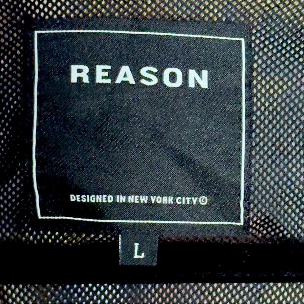 Reason Vibrant Renaissance Art Graphic Blazer Size L - Picture 7 of 8